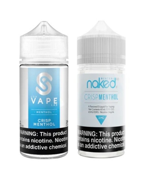 Crisp Menthol 100ml Naked 100 Menthol UK